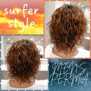 パーマ メンズ GR 髪質改善トリートメント×ヘッドスパ【ジーアール】所属・🌺中村🌺毎日楽し くなる髪をご提案✨のヘアスタイル