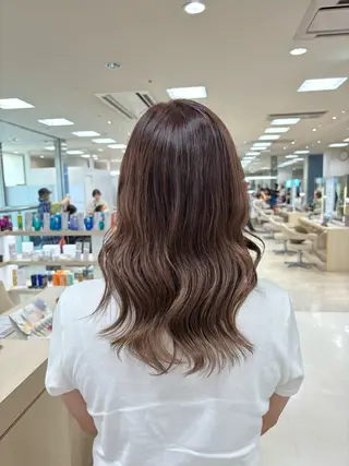 カラー 🎀暖色カラー/透明 感カラー/ひな🎀のヘアスタイル