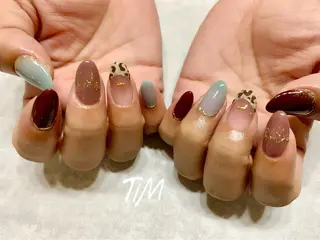 ショート ネイル Beauty Studio TiM所属・TiM【ティム】 近鉄八尾店のネイルデザイン