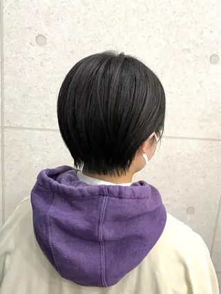 ショート レイヤー ハイトーン 暖色⭐︎KANAKOのヘアスタイル