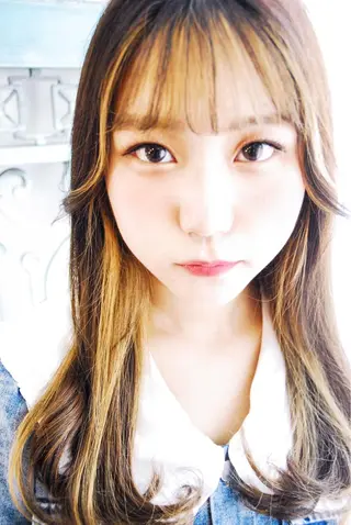 ロング カラー パーマ ヘアアレンジ メンズ 表参道Lise おおいしおりのヘアスタイル