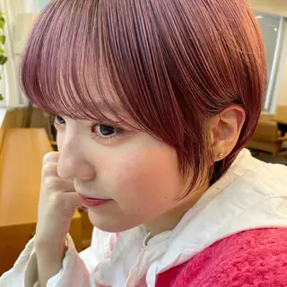 ショート カラー sand  S Ginza所属・🌟sand🌟 丸山悠斗のヘアスタイル