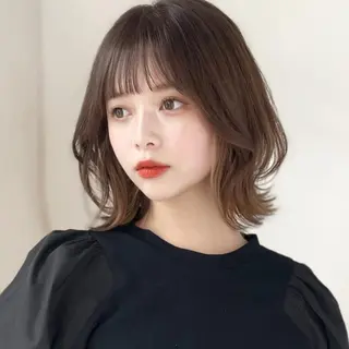ミディアム ✨Taisei｜ 再現性カット✨️のヘアスタイル