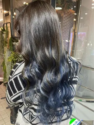 ロング カラー 似合わせカットカラー 🤍🎀honokaのヘアスタイル