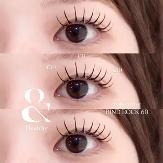 マツエク・マツパ 千島 里歩のマツエク・マツパデザイン