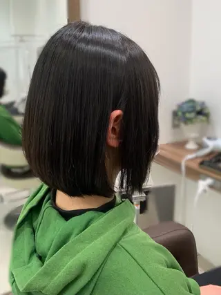 ショート カラー ナカタケ ユウのヘアスタイル
