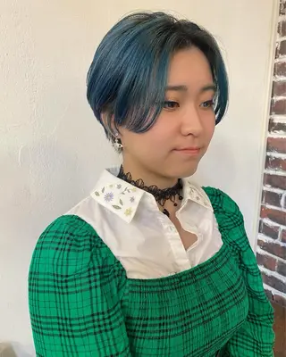 ショート sea's所属・ヒラカホ/矢場町/ ブリーチ/似合わせのヘアスタイル