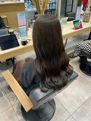 ロング カラー 透明感カラー×ヘア アレンジ🪽しおりのヘアスタイル