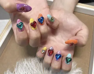 ネイル AB マツエクネイルサロンのネイルデザイン