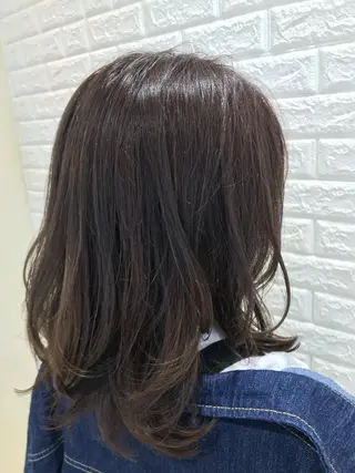 ミディアム カラー 岡田詩織 MODE Ks松原店のヘアスタイル