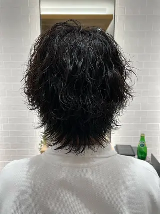 パーマ メンズ 髪質改善＆美髪矯正 専門美容師:植原瑞樹のヘアスタイル