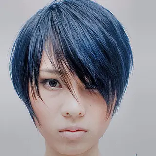 ショート カラー GOLD BLACK所属・究極の艶髪! 艶神!大矢祥央のヘアスタイル