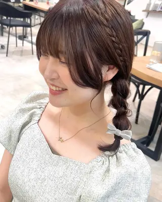 セミロング 🎀 美髪/モテヘア /まい 🎀のヘアスタイル
