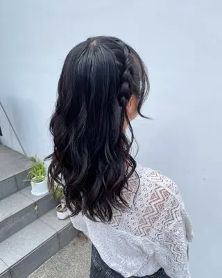ヘアアレンジ 速水 ゆきののヘアスタイル