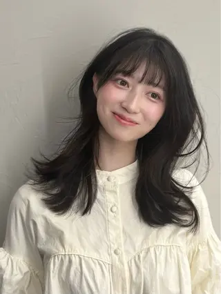 セミロング カラー miyu/天神/ ブリーチなし透明感のその他イメージ