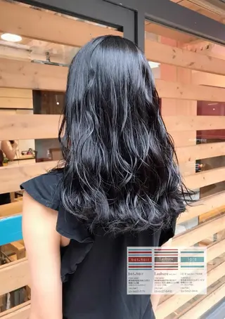 ロング カラー バトヘアー渋谷 officialのヘアスタイル