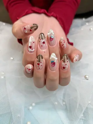 ネイル takara nail所属・takara射水高岡 マグネット韓国ポップのネイルデザイン