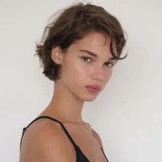 ショート デザインカラー 原宿/キシタのヘアスタイル