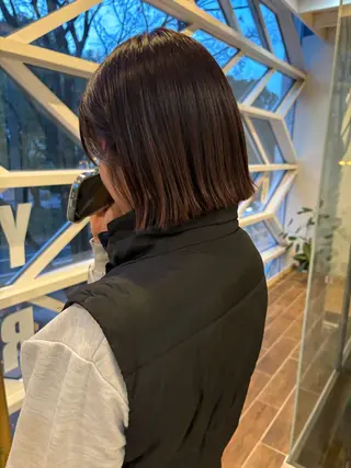 ミディアム 松野 心音のヘアスタイル