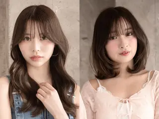 セミロング 髪質改善 カミムラのヘアスタイル