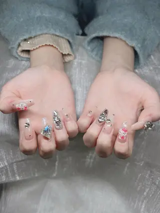 ネイル Lee Nails チップ長さだし専門店のネイルデザイン