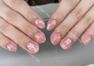 ネイル 神田 ココナッツのネイルデザイン