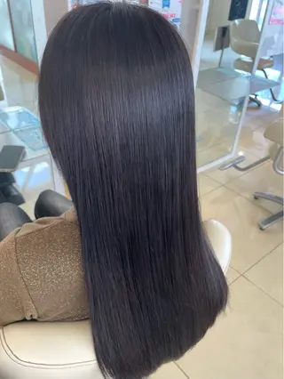 ロング 💖透明感カラー💖 西添 奈々美のヘアスタイル