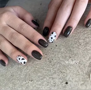 ネイル ＿WHITE+南海難波店所属・_WHITE+ 南海難波店のネイルデザイン