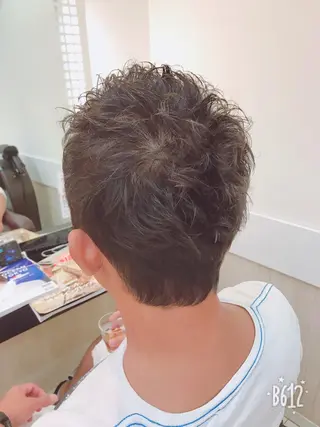 ショート メンズ トータルビューティー K:R鶴川のヘアスタイル