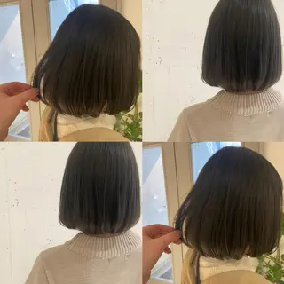 ショート カラー カジュアルを女っぽく 𝗮𝘆𝗮𝗰𝗼のヘアスタイル