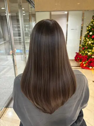 ロング 古賀/レイヤーボブ /ハッシュカットのヘアスタイル