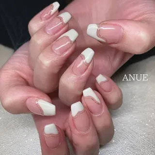 ネイル 𝐴𝑁𝑈𝐸 トラブル爪育成専門のネイルデザイン