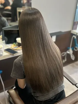 ロング カラー 韓国×髪質改善カラー 💎hinaのヘアスタイル