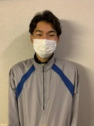 パーマ メンズ ヤマグチ リョウのヘアスタイル