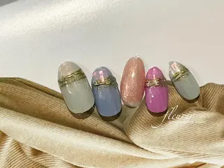 ネイル フルリール 【プライベートサロンのネイルデザイン