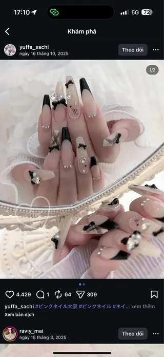 Aura Nail サロン所属・AURA NAIL🎀💅のネイルデザイン