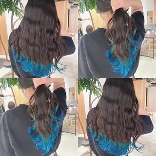 カラー 渋谷:インナーカラー ／🍒エリカ🍒のヘアスタイル