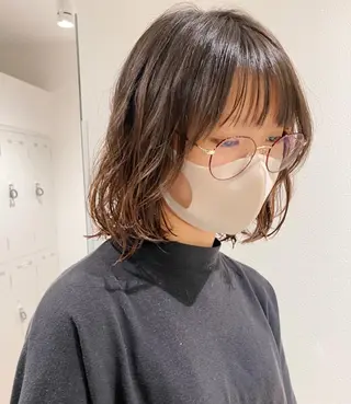 ミディアム カラー 西山梨々【12/1〜 産休を頂きます🎀】のヘアスタイル