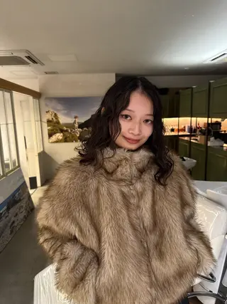 ミディアム CIRCUS by BEAUTRIUM 青山所属・🌀ルカ パーマ 🌀のヘアスタイル