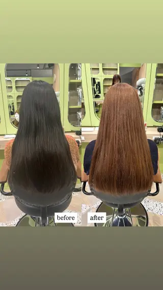 セミロング yuka♡/ショート カット/暖色カラーのヘアスタイル