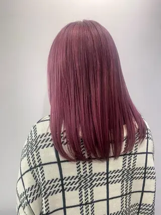 セミロング カラー NANAMI 【Rico】のヘアスタイル