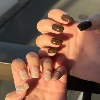 ネイル カメレオン京橋🌻 草葉由佳のネイルデザイン