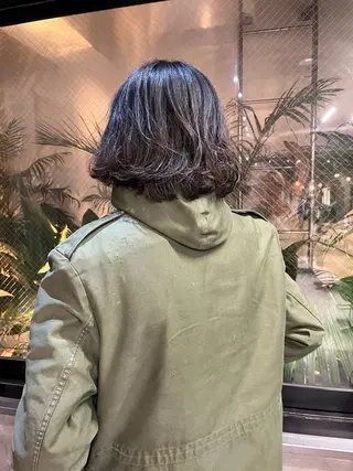 パーマ メンズ NYLON.所属・ブリーチ/縮毛矯正 ❤️‍🔥シンノスケのヘアスタイル