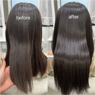 セミロング 艶髪✨×似合わせ hair🧚ナツホのヘアスタイル