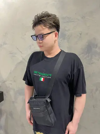 ショート カラー メンズ Realme京都四条烏丸ドゥエ所属・馬込 祝生のヘアスタイル