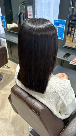 ミディアム 髪質改善/レイヤー カット/川上京香のヘアスタイル