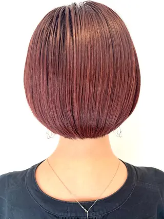 ショート カラー The book hand salon所属・伊藤 さやかのヘアスタイル