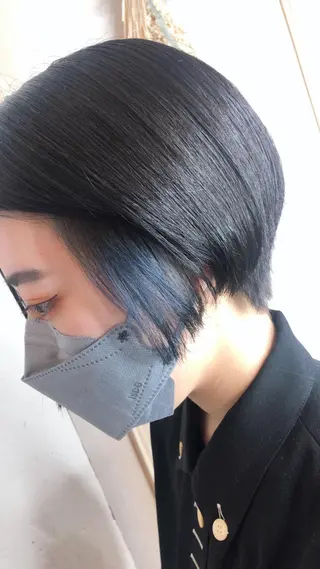 ショート カラー デザインカラー🎨 下北沢 / 磯部のヘアスタイル