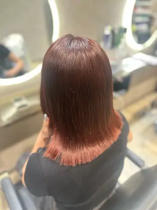 カラー  ︎︎ 🍒アイハラサナ🍒のヘアスタイル