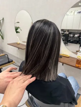 ミディアム stark 北川珠里のヘアスタイル